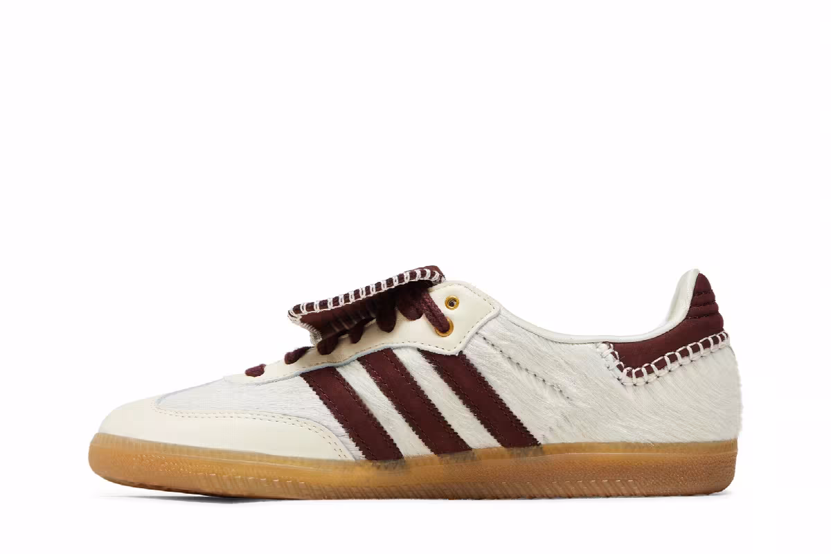 Wales Bonner x adidas Samba Pony Cream White, view 4