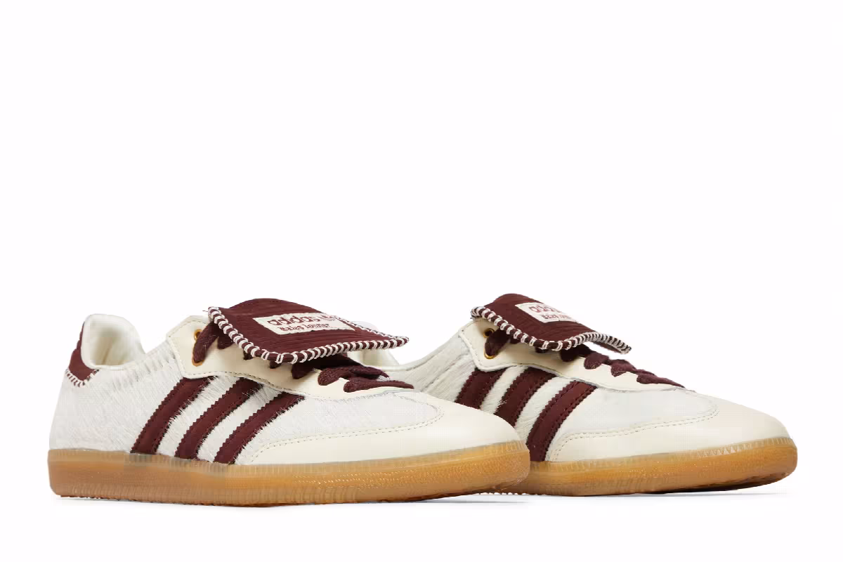 Wales Bonner x adidas Samba Pony Cream White, view 9
