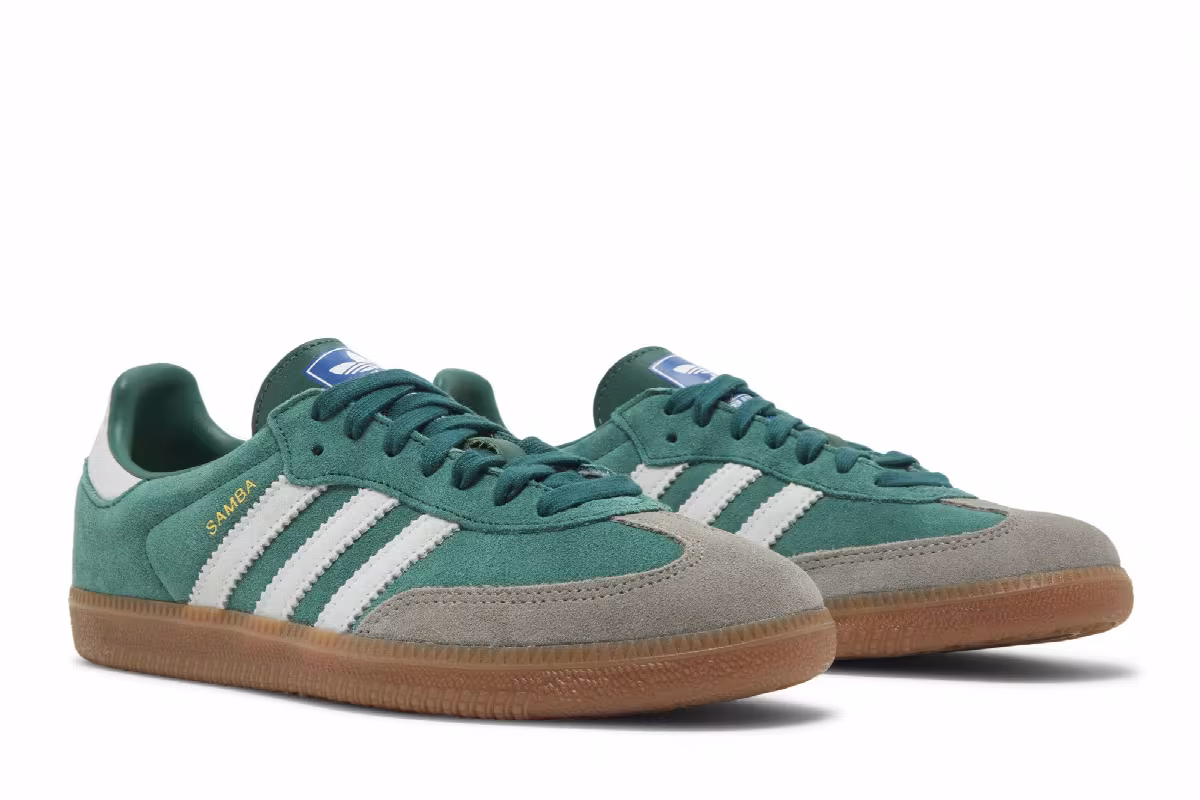 adidas Samba OG Collegiate Green Gum, view 9