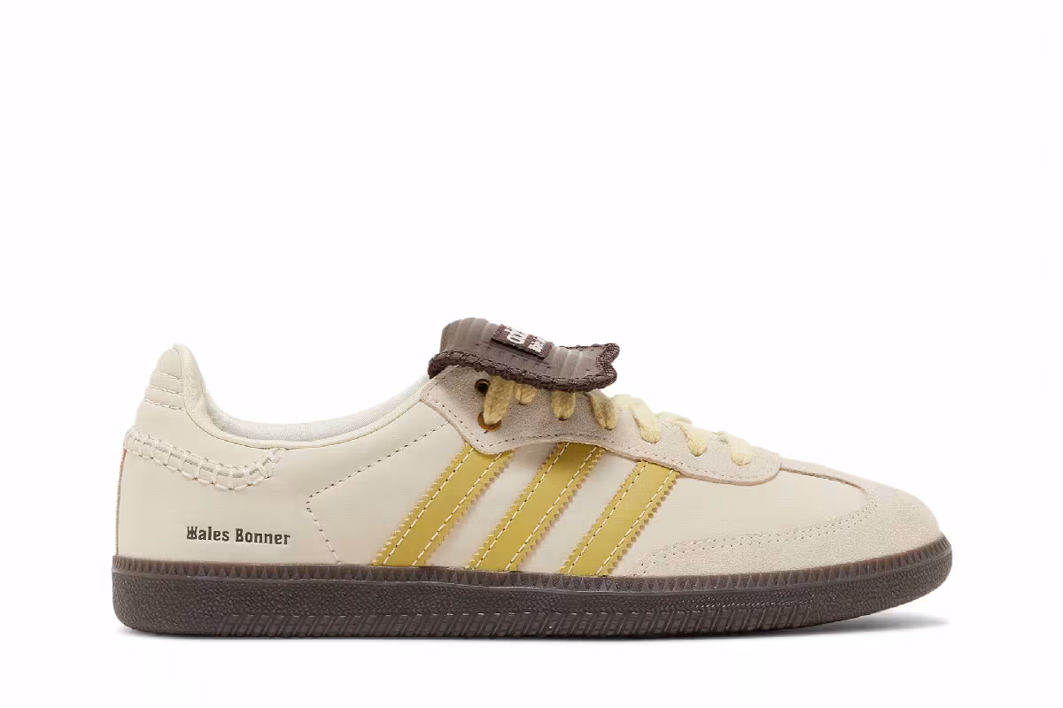 Wales Bonner x adidas Samba Ecru Tint Yellow, view 2