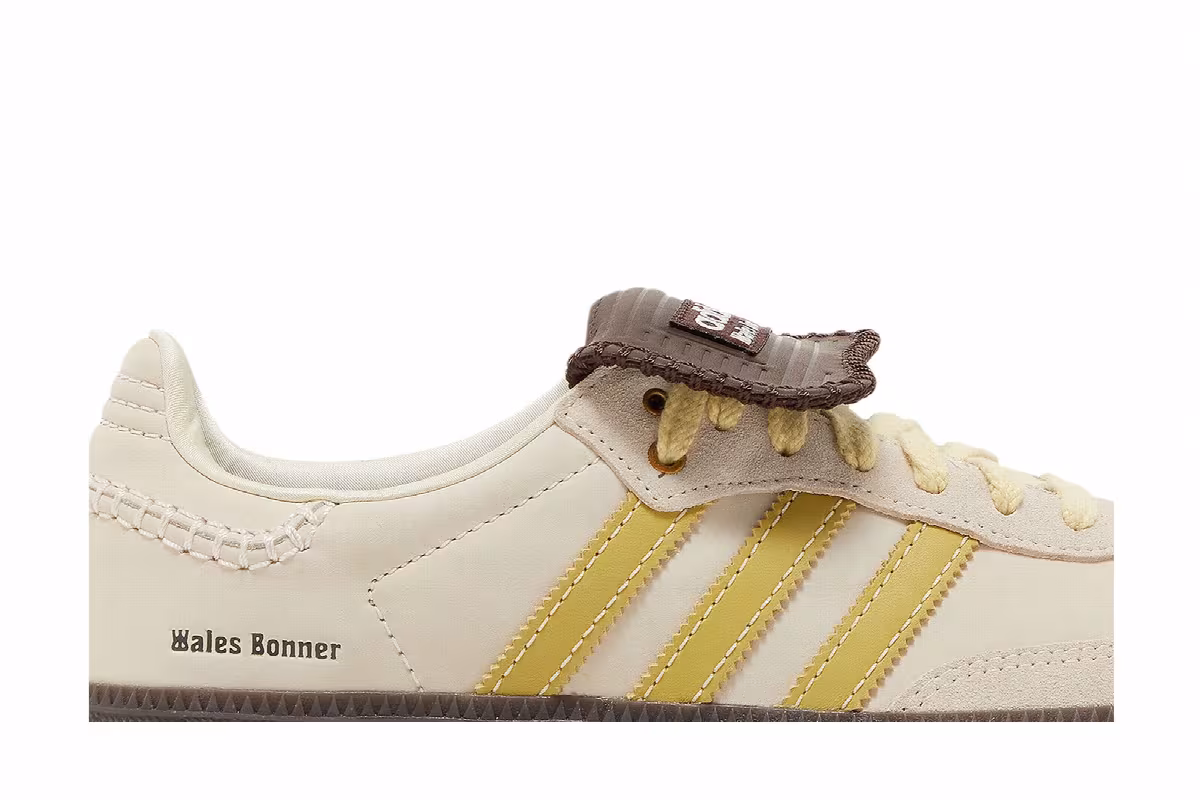 Wales Bonner x adidas Samba Ecru Tint Yellow, view 3