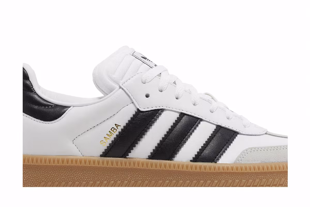 adidas Samba XLG White Black Gum, view 3