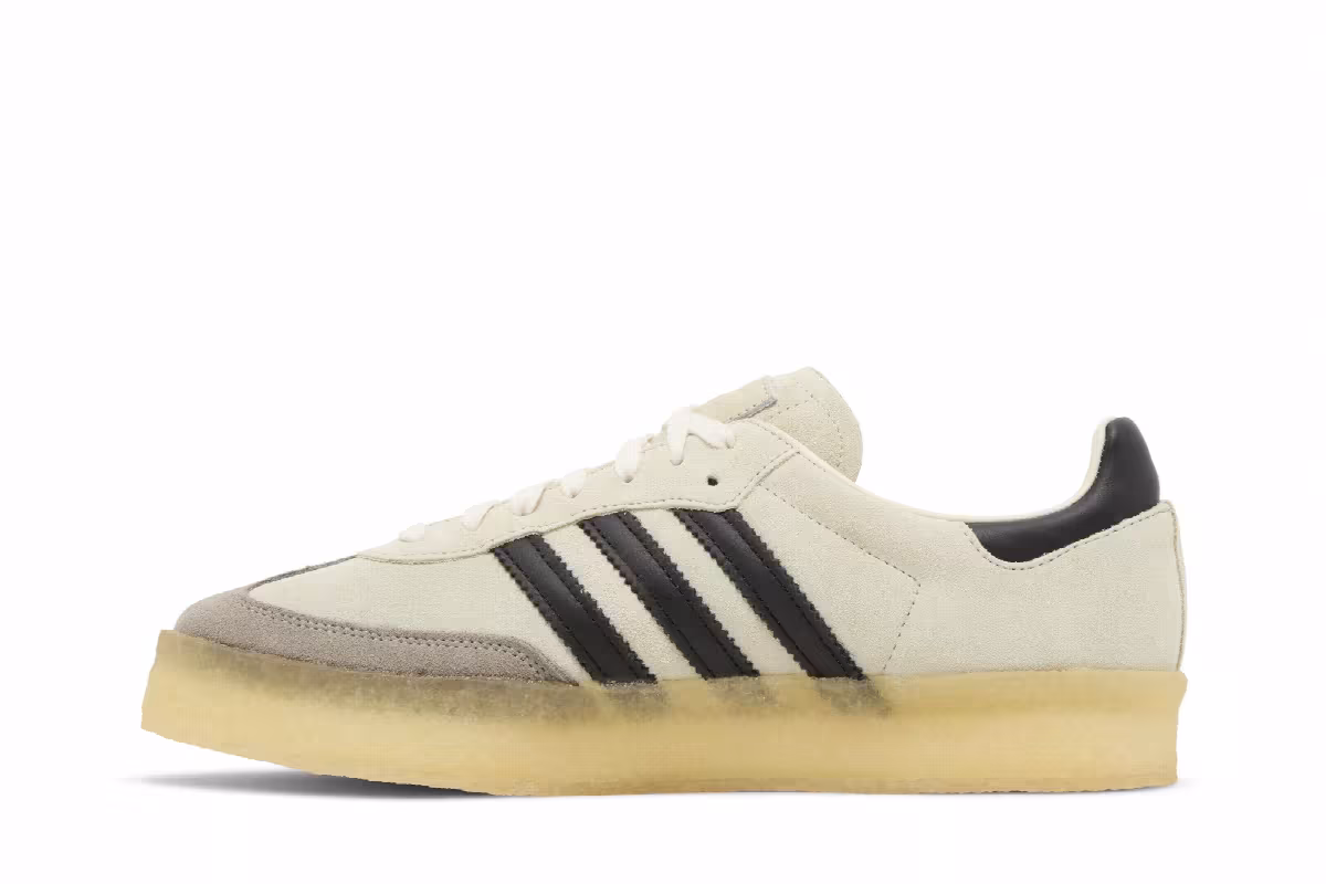 Ronnie Fieg x Clarks x adidas 8th Street Samba Kithmas Collection - White Black, view 4