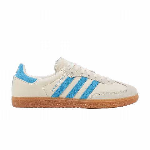Sporty & Rich x adidas Samba OG 'Cream Blue'