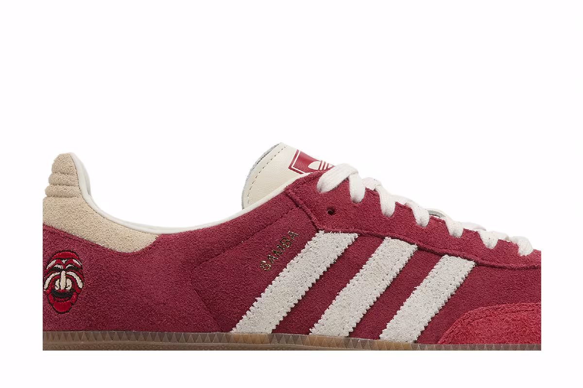 adidas Samba OG Talchum Pack - Scarlet, view 3