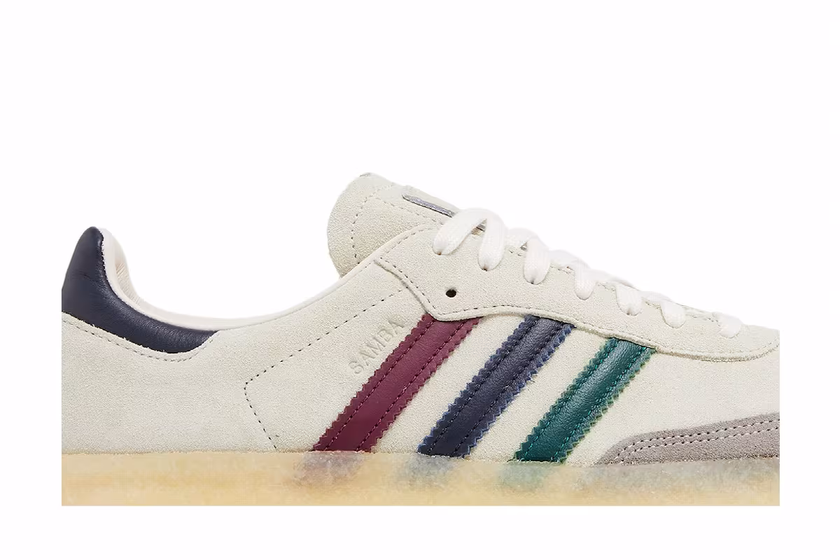 Ronnie Fieg x Clarks x adidas 8th Street Samba Kithmas Collection - Multi-Color Stripes, view 3