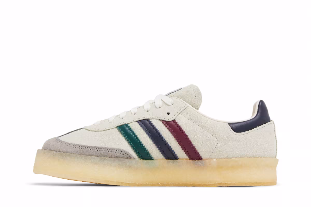 Ronnie Fieg x Clarks x adidas 8th Street Samba Kithmas Collection - Multi-Color Stripes, view 4