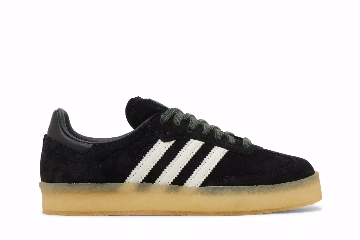 Ronnie Fieg x Clarks x adidas 8th Street Samba Shadow Green, view 2