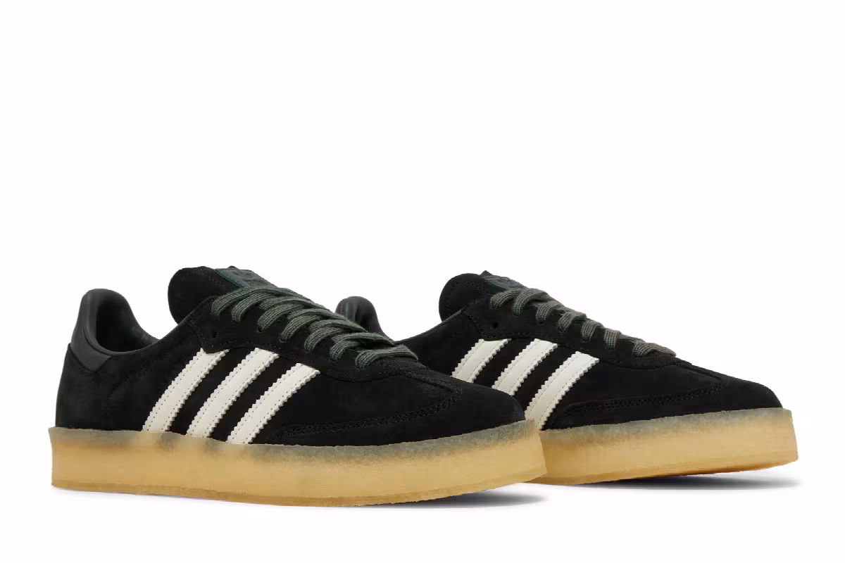 Ronnie Fieg x Clarks x adidas 8th Street Samba Shadow Green, view 9