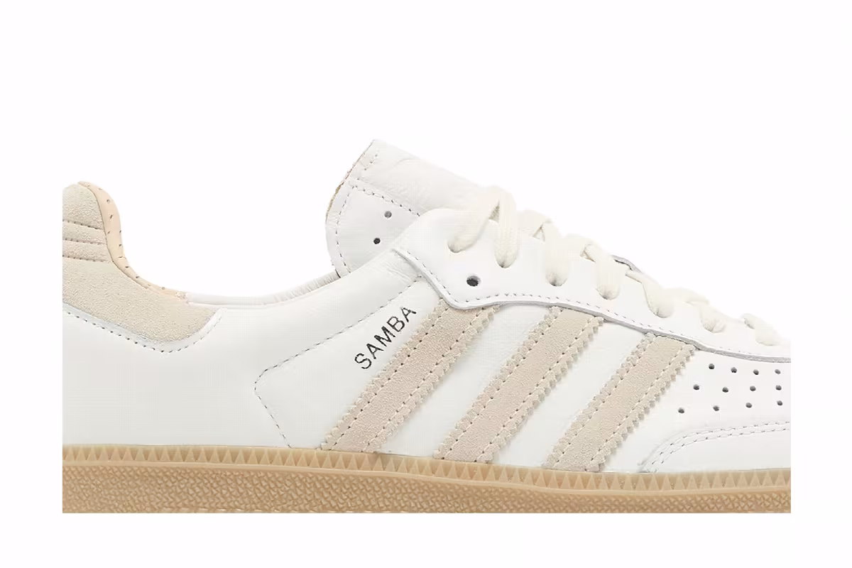adidas Samba OG White Magic Beige Gum, view 3