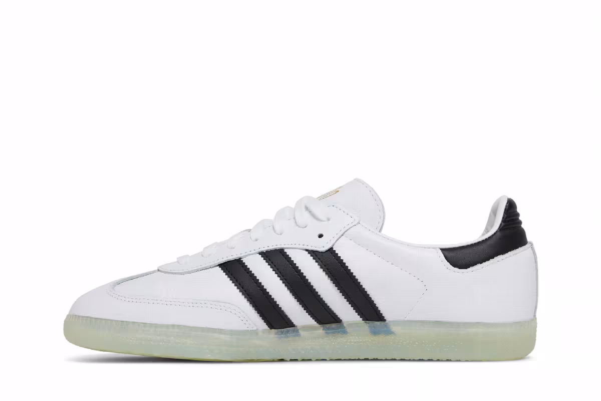 Jason Dill x adidas Samba White Black, view 4