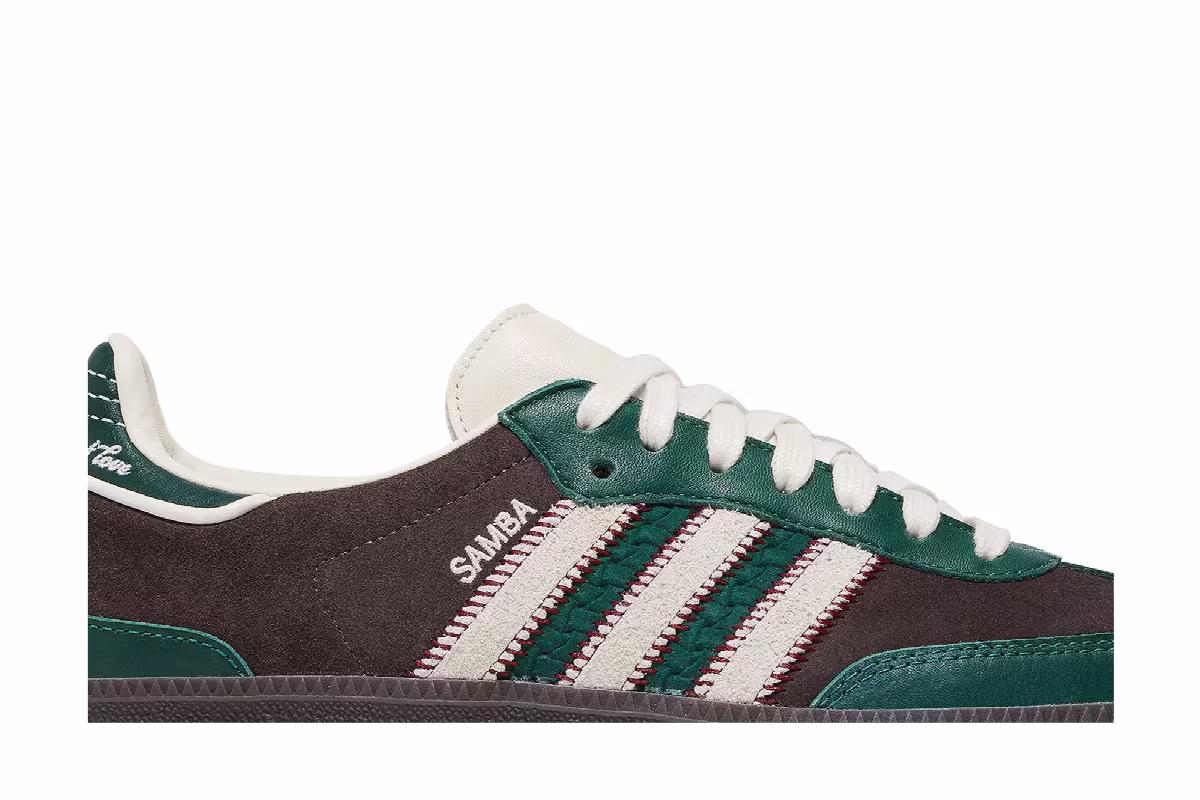 notitle x adidas Samba Green, view 3