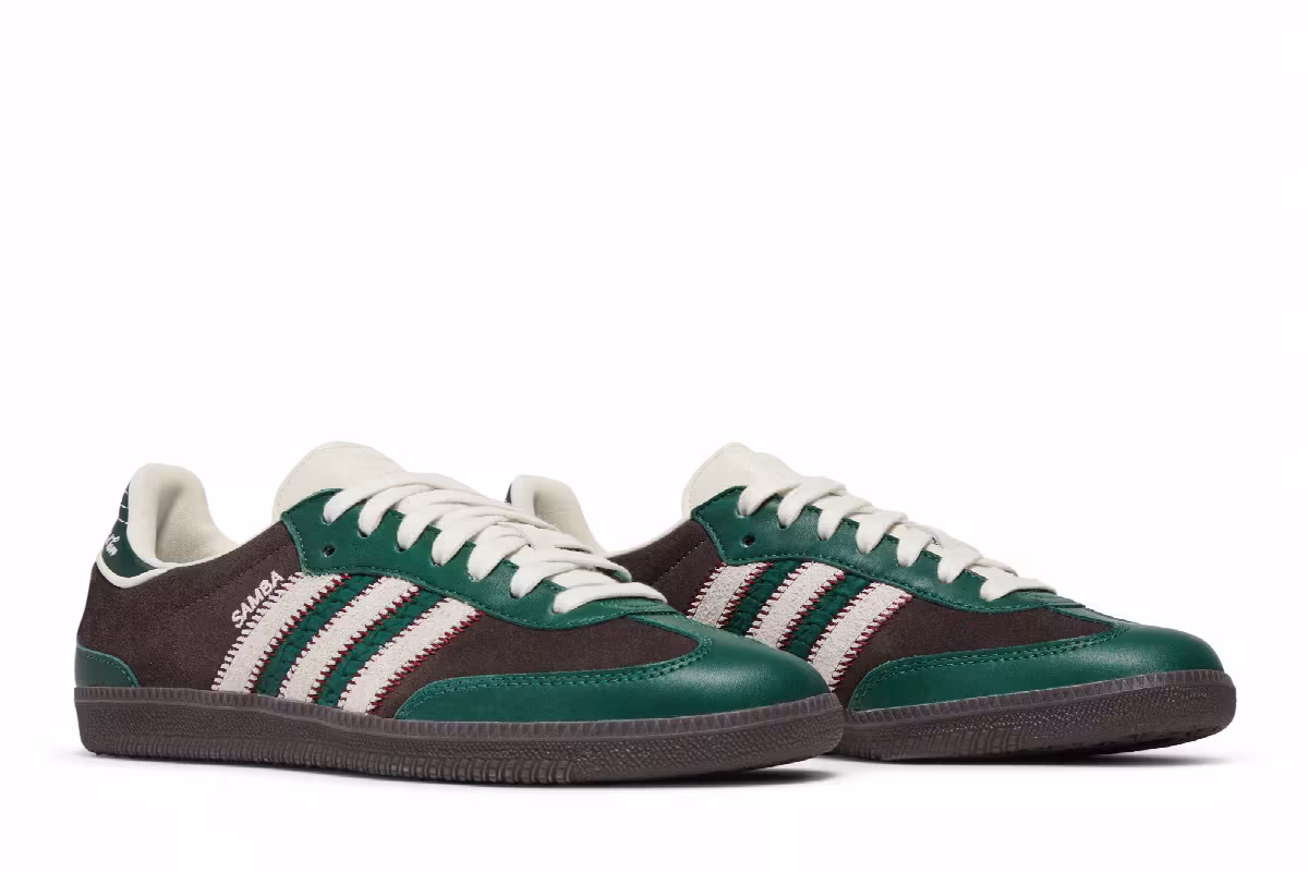 notitle x adidas Samba Green, view 9