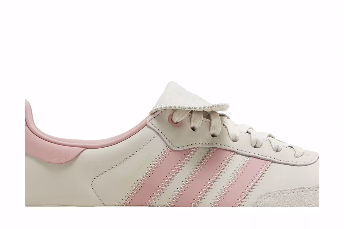 Pharrell x adidas Samba Human Race Aluminium Wonder Mauve, view 3