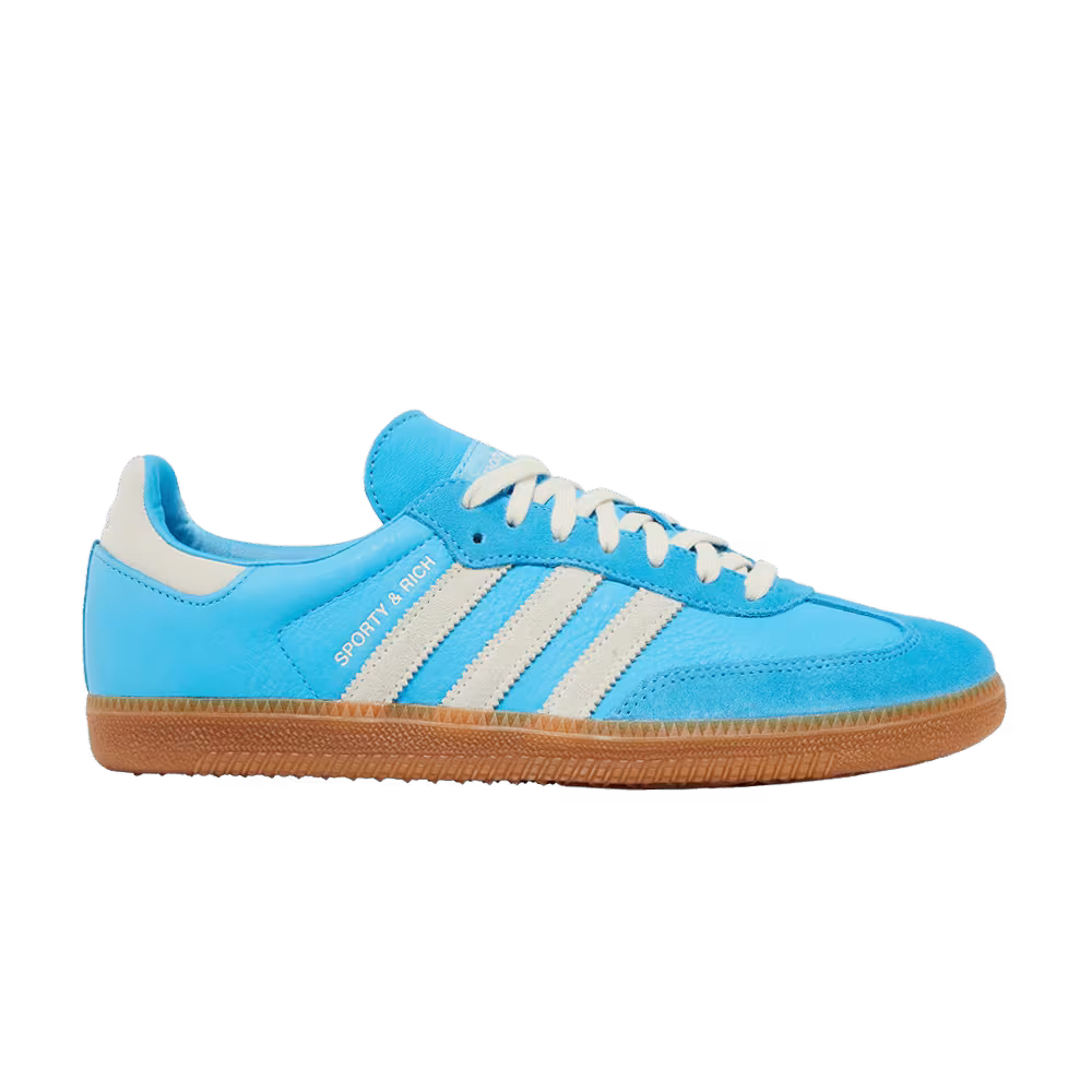 Sporty & Rich x adidas Samba OG Blue Rush
