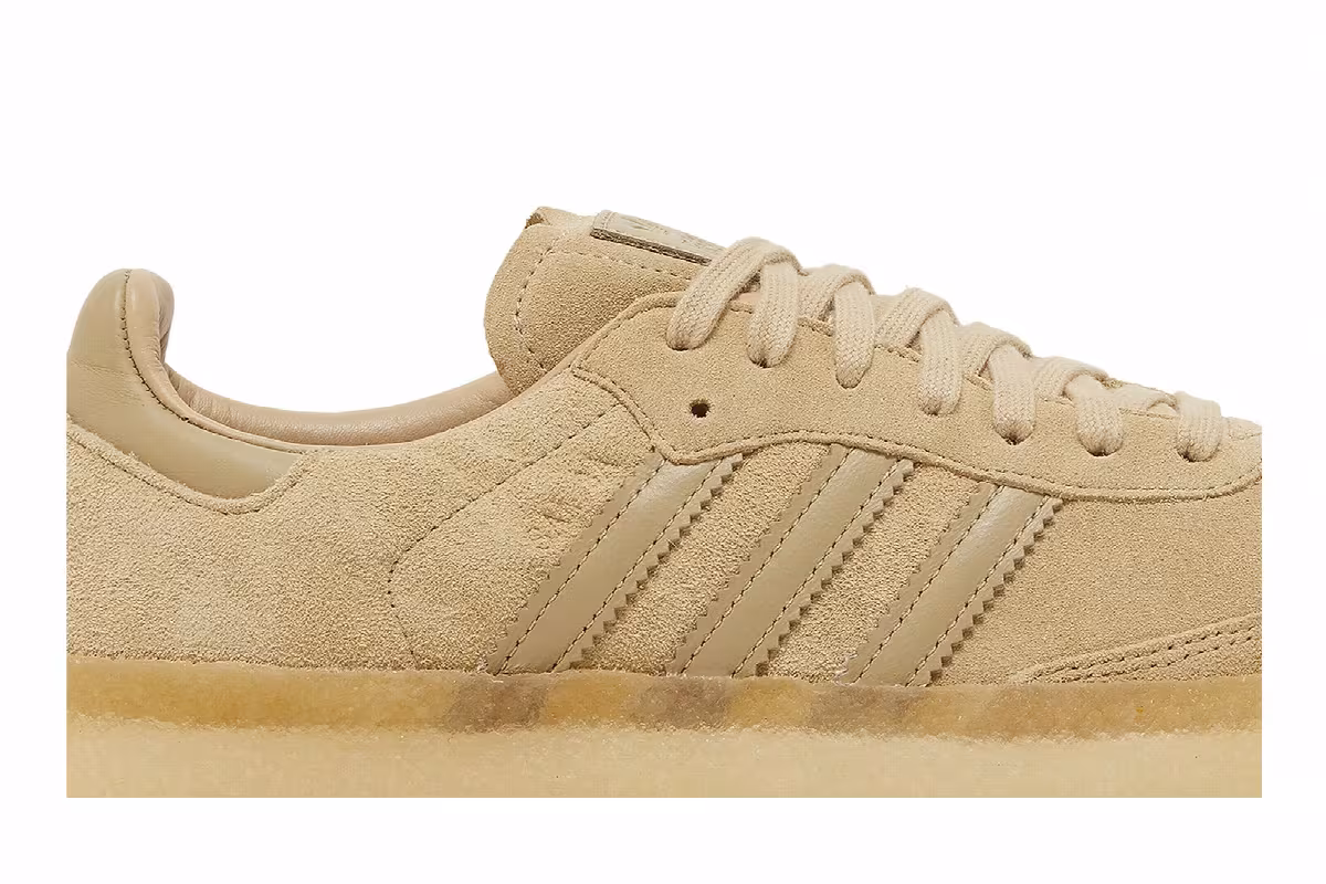 Ronnie Fieg x Clarks x adidas 8th Street Samba Savannah, view 3
