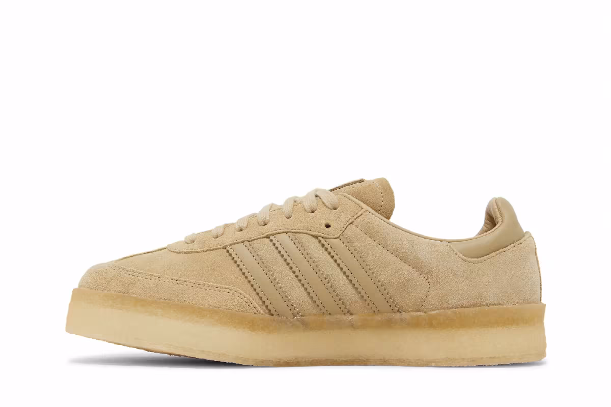 Ronnie Fieg x Clarks x adidas 8th Street Samba Savannah, view 4