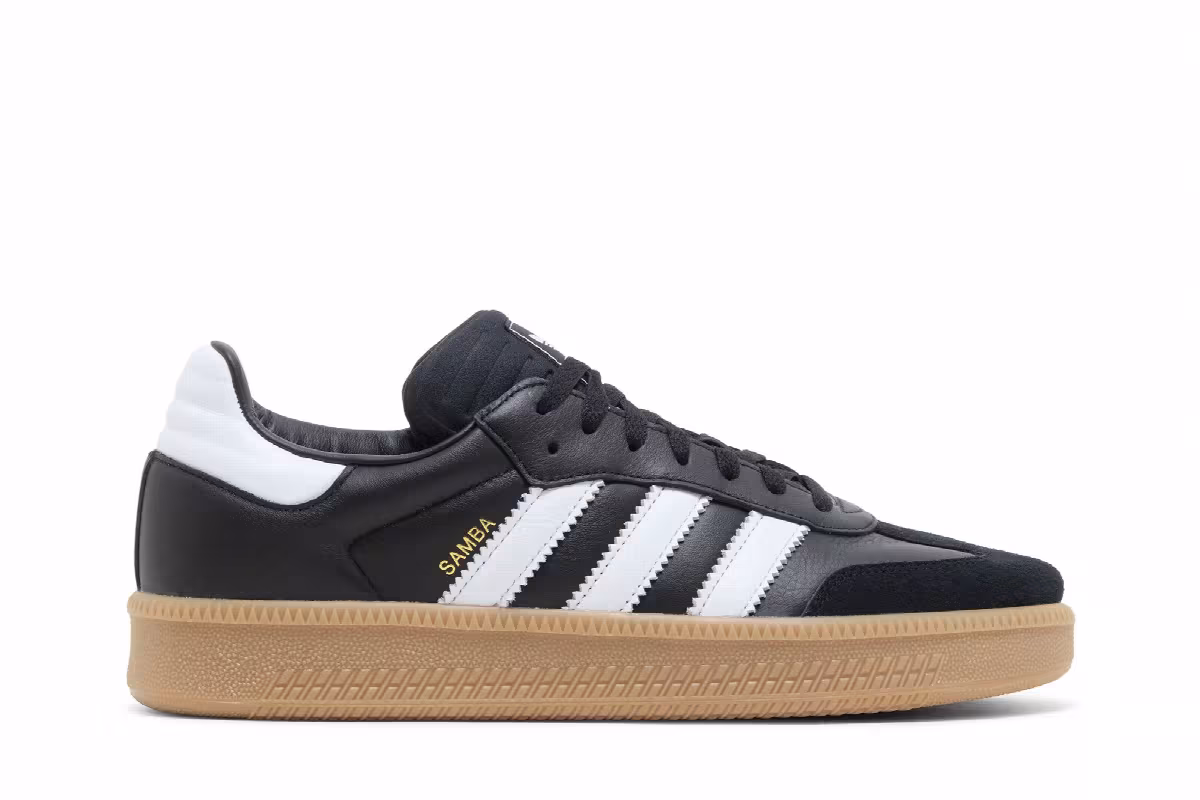 adidas Samba XLG Black White Gum, view 2