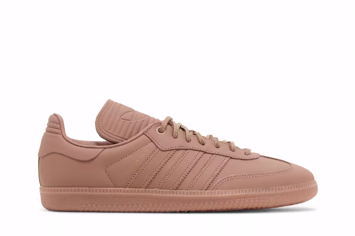 Pharrell x adidas Samba Human Race Terracotta, view 2