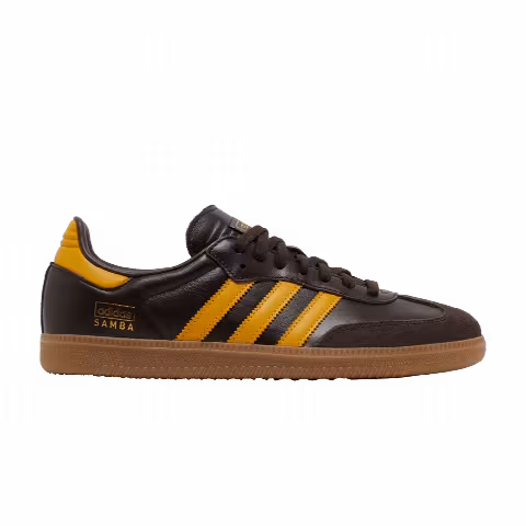 adidas Samba OG 'Dark Brown Yellow'
