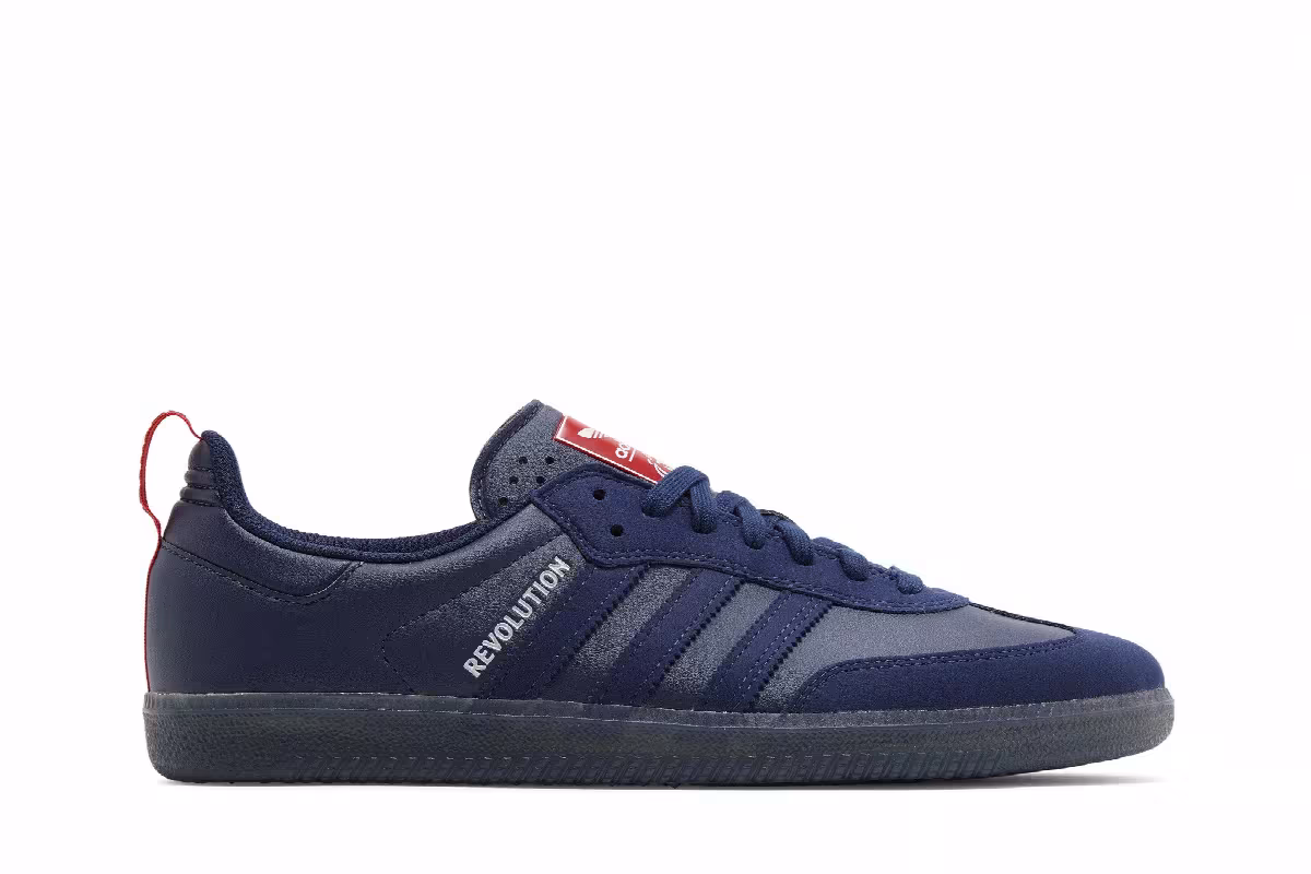 Orchard Skateshop x New England Revolution x adidas Samba ADV The Liberty Kit, view 2