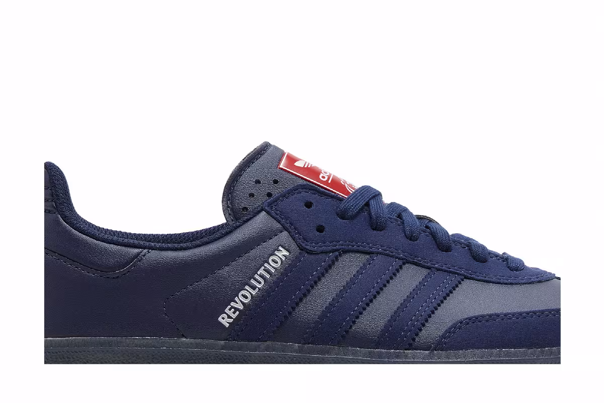 Orchard Skateshop x New England Revolution x adidas Samba ADV The Liberty Kit, view 3