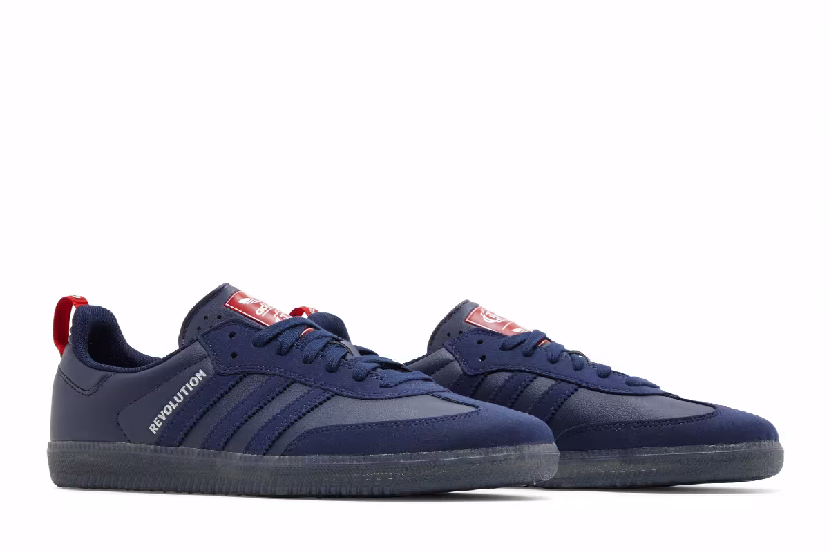 Orchard Skateshop x New England Revolution x adidas Samba ADV The Liberty Kit, view 9