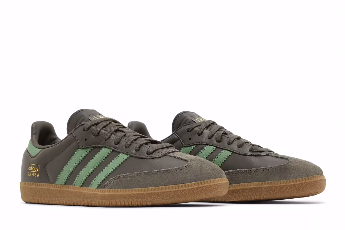 adidas Samba OG Shadow Olive Green, view 9