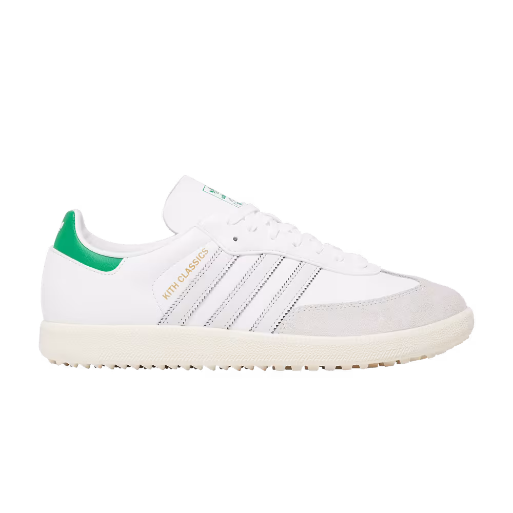 Kith x adidas Samba Spikeless Golf White Green