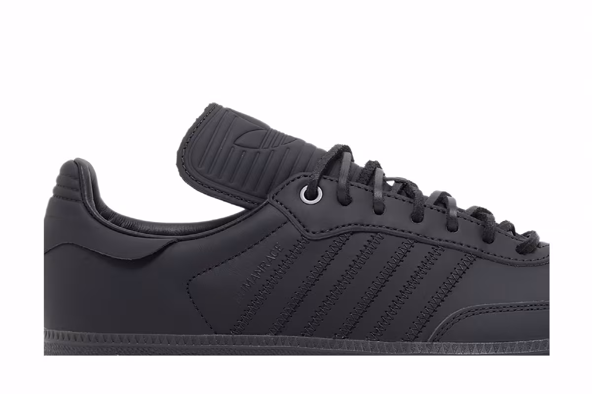 Pharrell x adidas Samba Human Race Charcoal, view 3