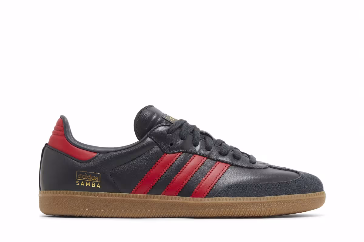 adidas Samba OG Carbon Scarlet, view 2