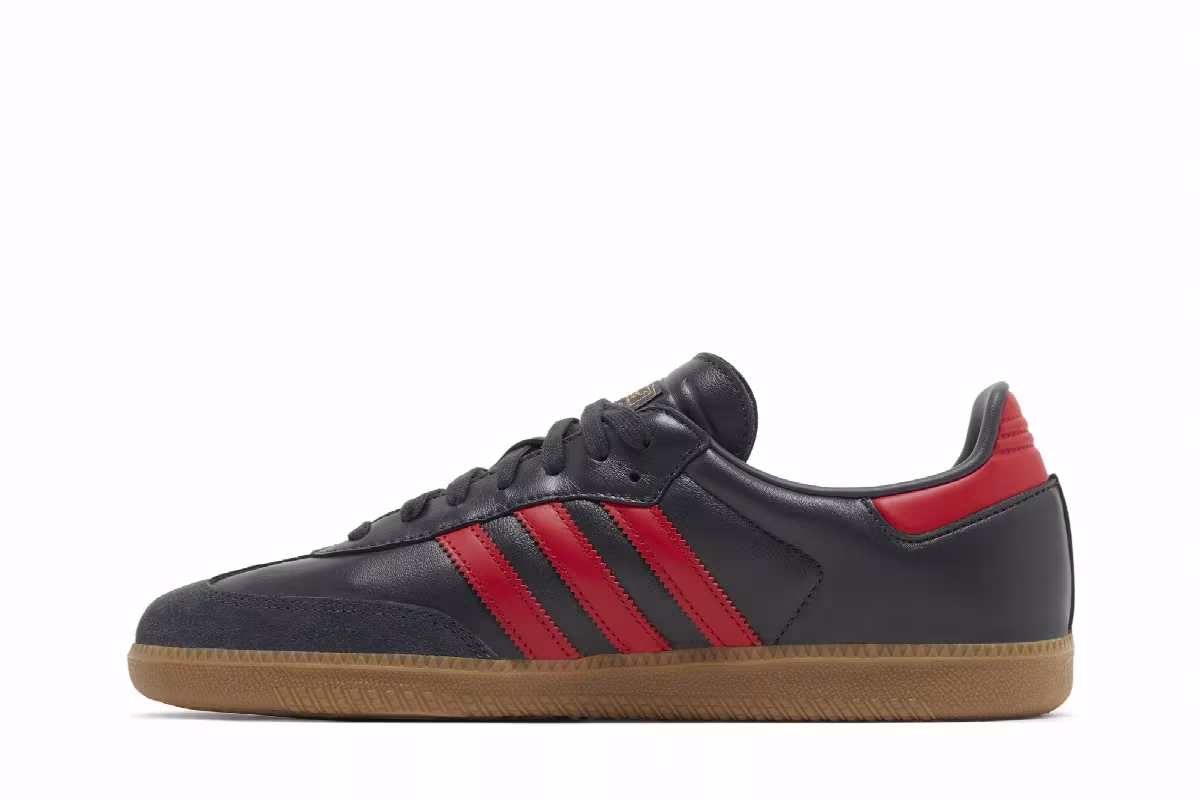 adidas Samba OG Carbon Scarlet, view 4