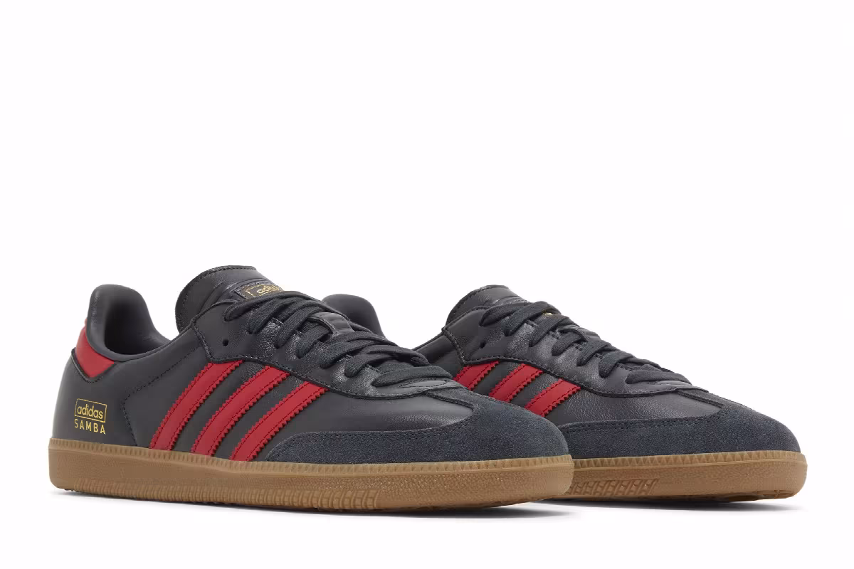 adidas Samba OG Carbon Scarlet, view 9