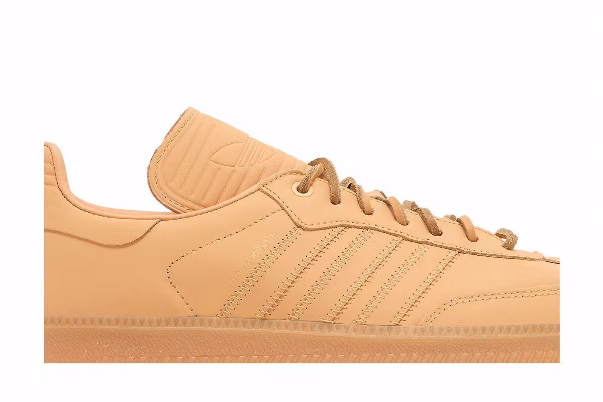 Pharrell x adidas Samba Human Race Orange, view 3