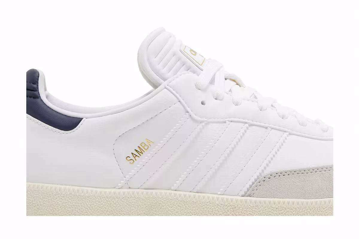 adidas Samba Spikeless Golf White Collegiate Navy, view 3