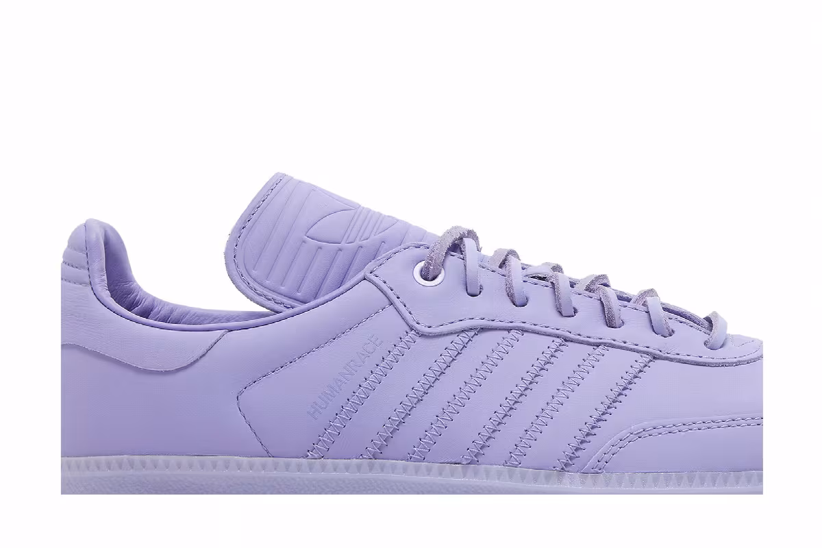 Pharrell x adidas Samba Human Race Purple, view 3