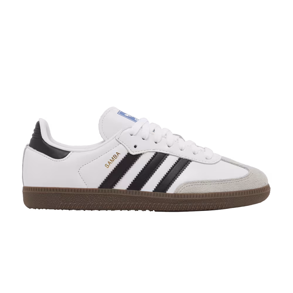 adidas Women's Samba OG White Clear Granite