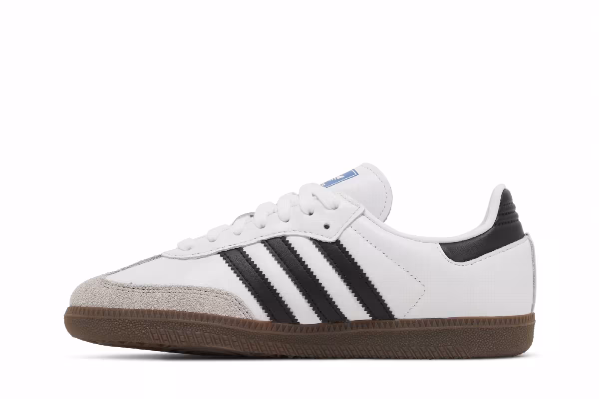 adidas Women's Samba OG White Clear Granite, view 4