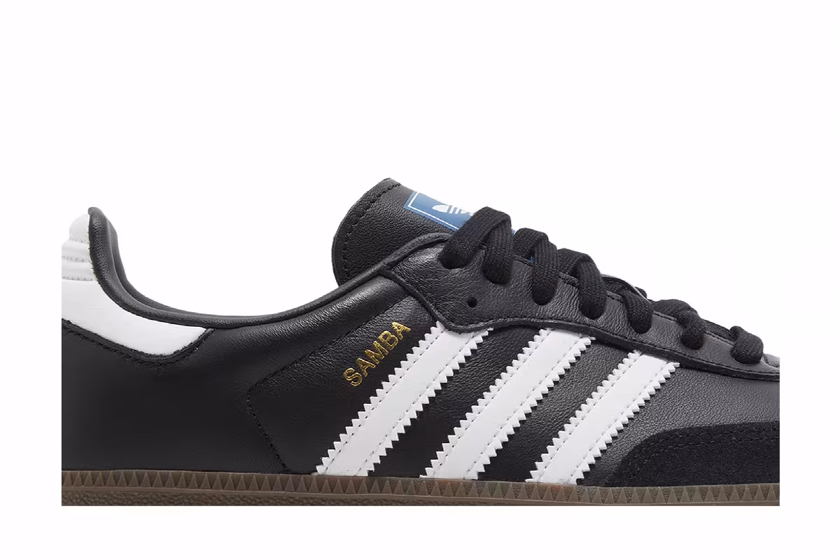 adidas Women's Samba OG Black Clear Granite, view 3