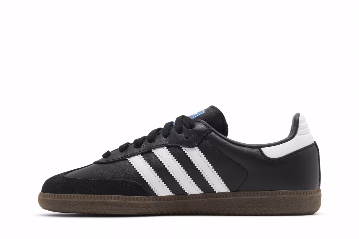 adidas Women's Samba OG Black Clear Granite, view 4