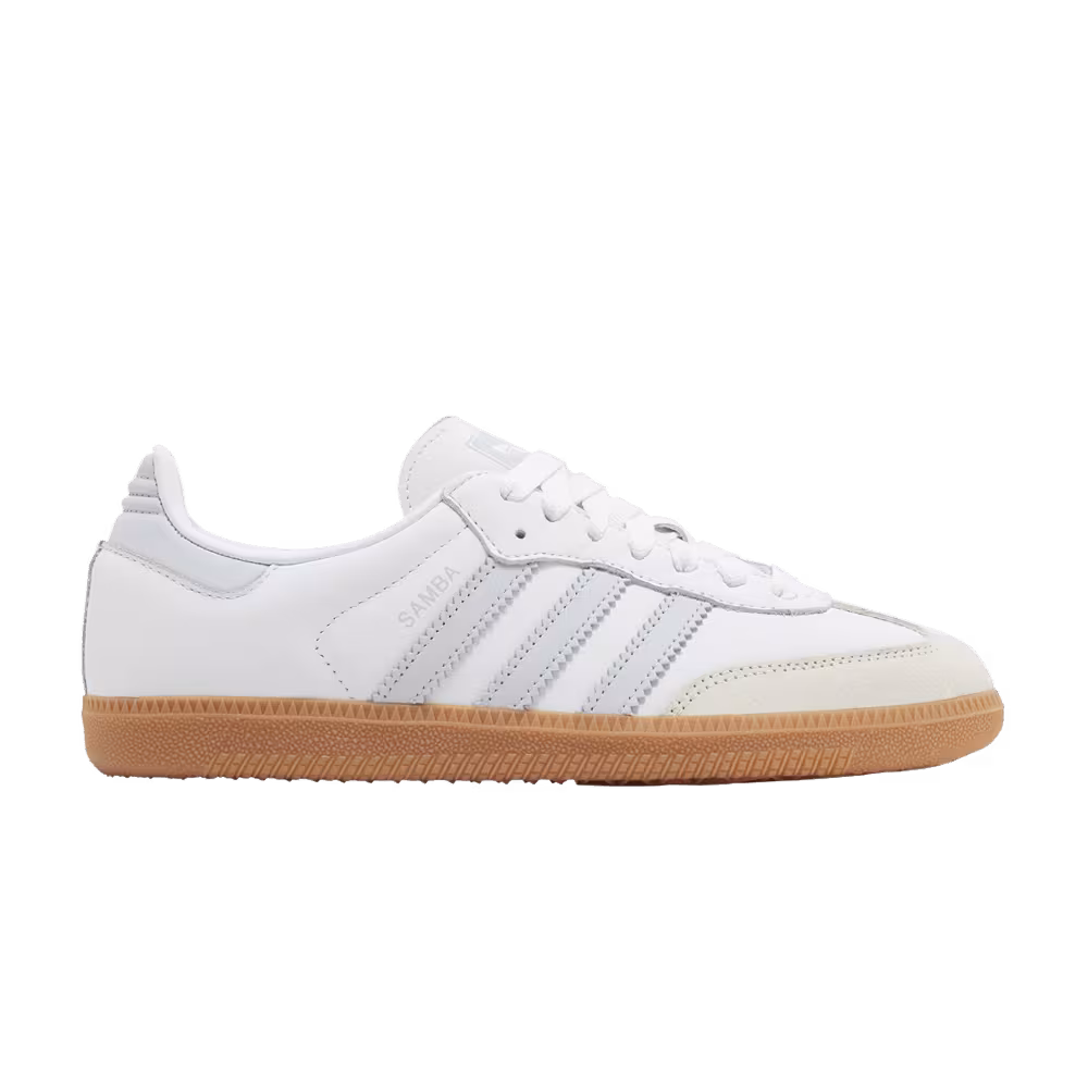 adidas Women's Samba OG White Halo Blue Gum