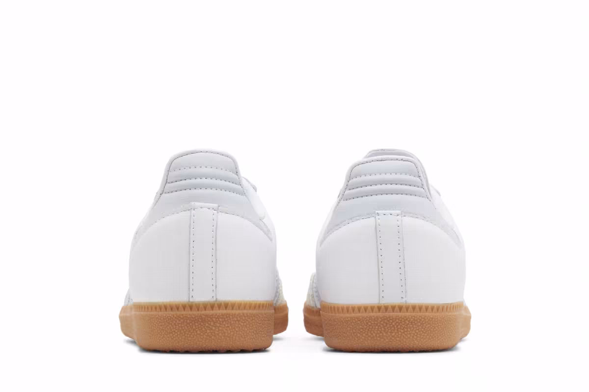 adidas Women's Samba OG White Halo Blue Gum, view 7