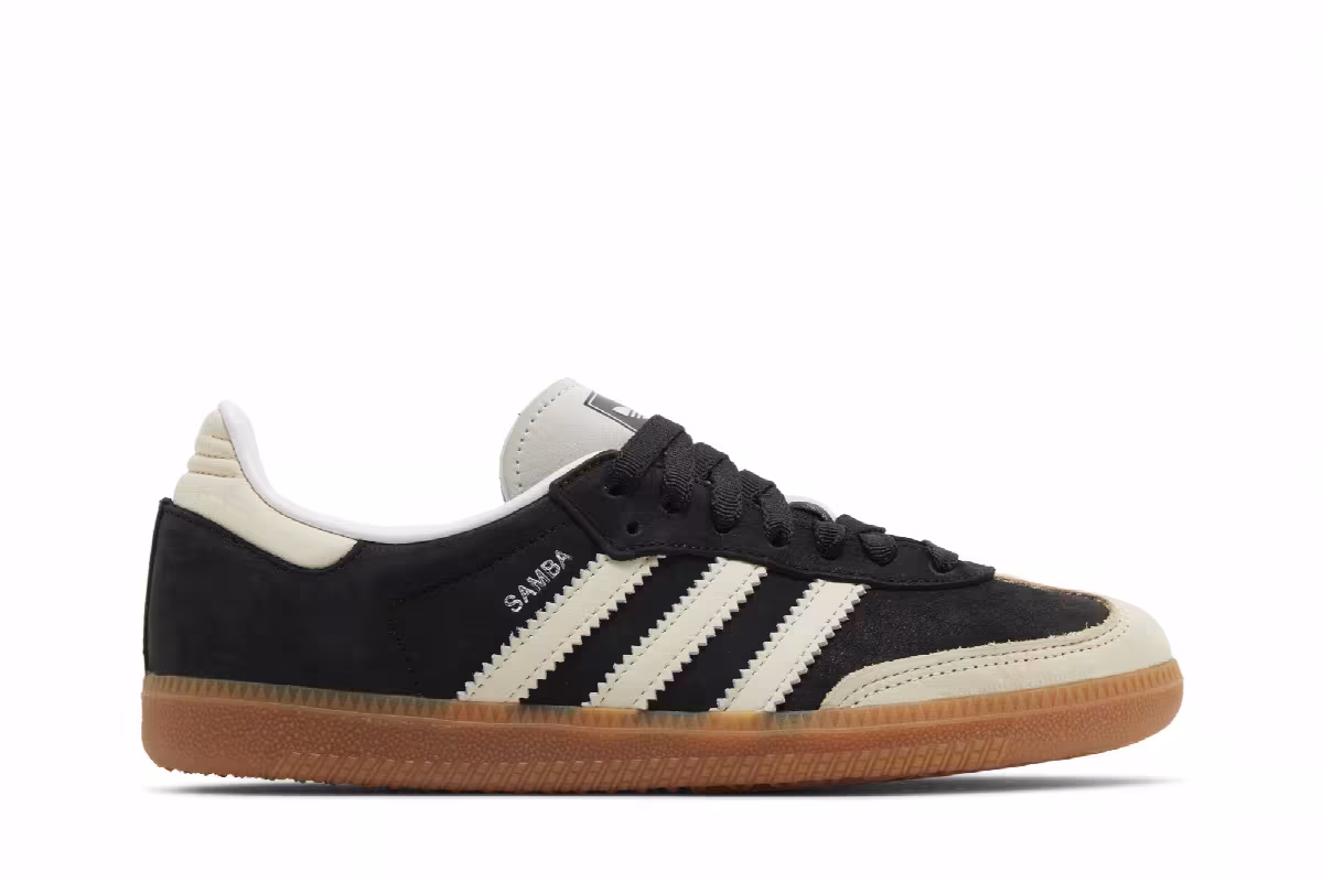 adidas Women's Samba OG Black Wonder White, view 2