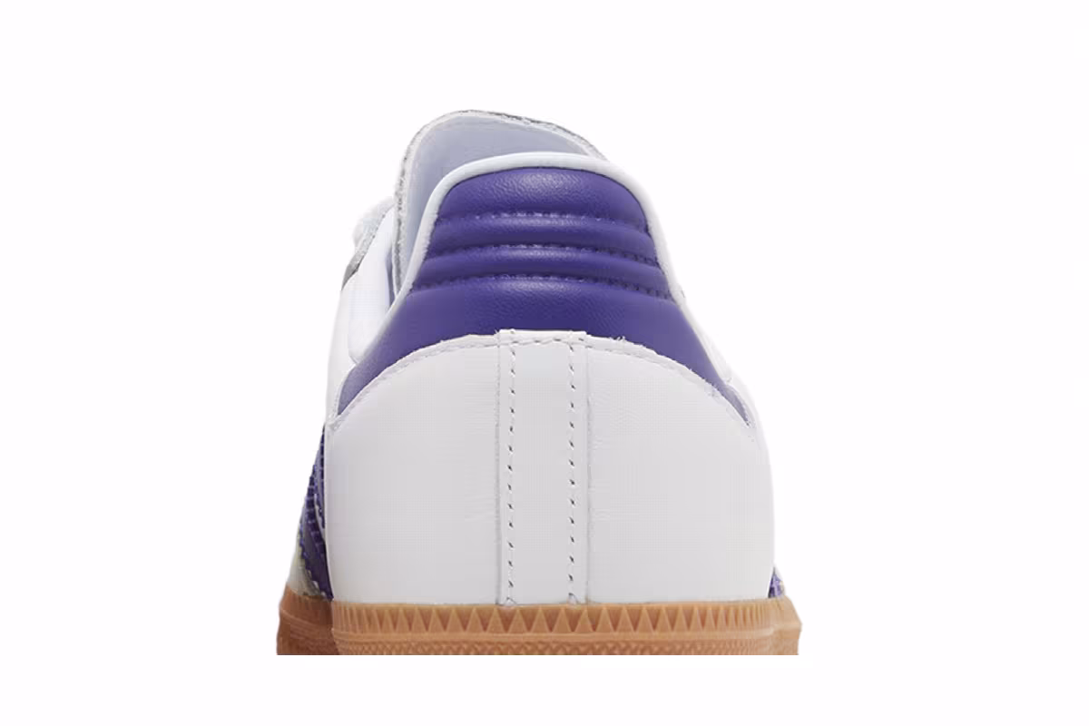 adidas Women's Samba OG White Energy Ink Gum, view 8
