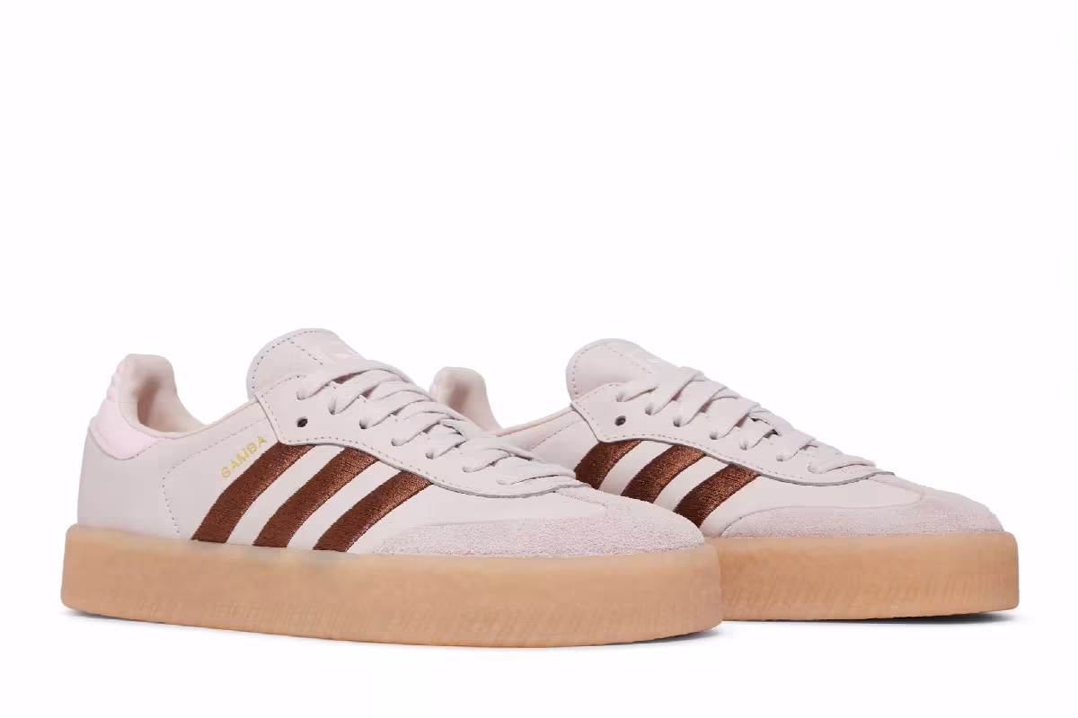 adidas Women's Sambae Putty Mauve, view 9