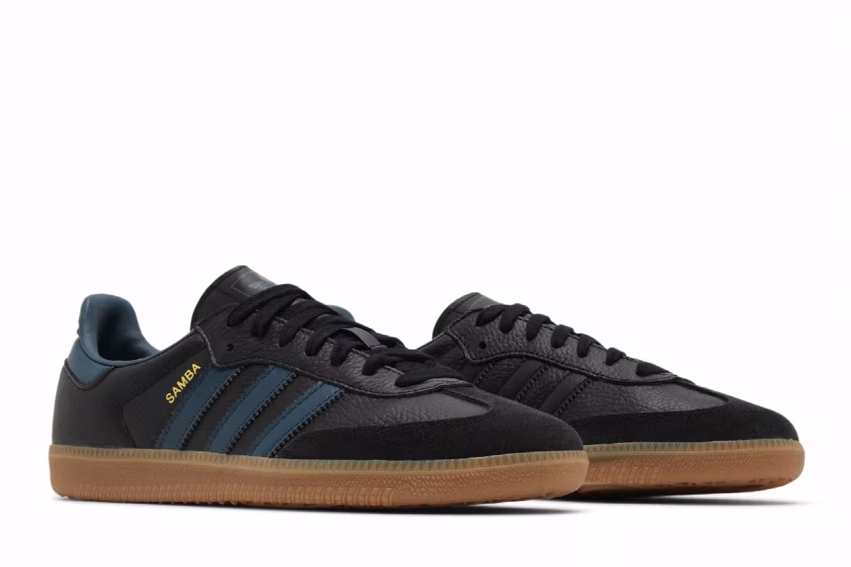 adidas Women's Samba OG Black Arctic Night, view 9