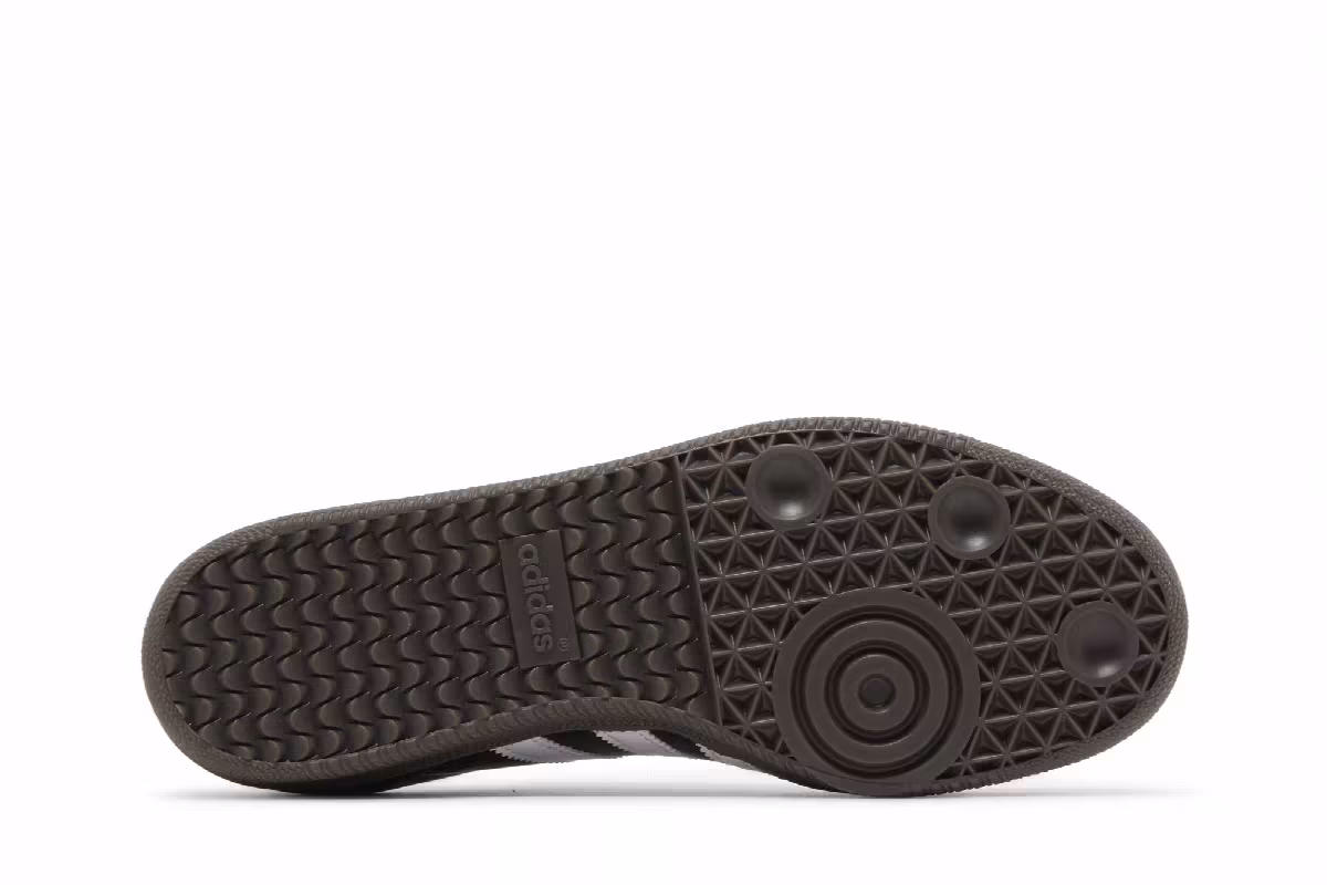 adidas Samba OG J Black White, view 5