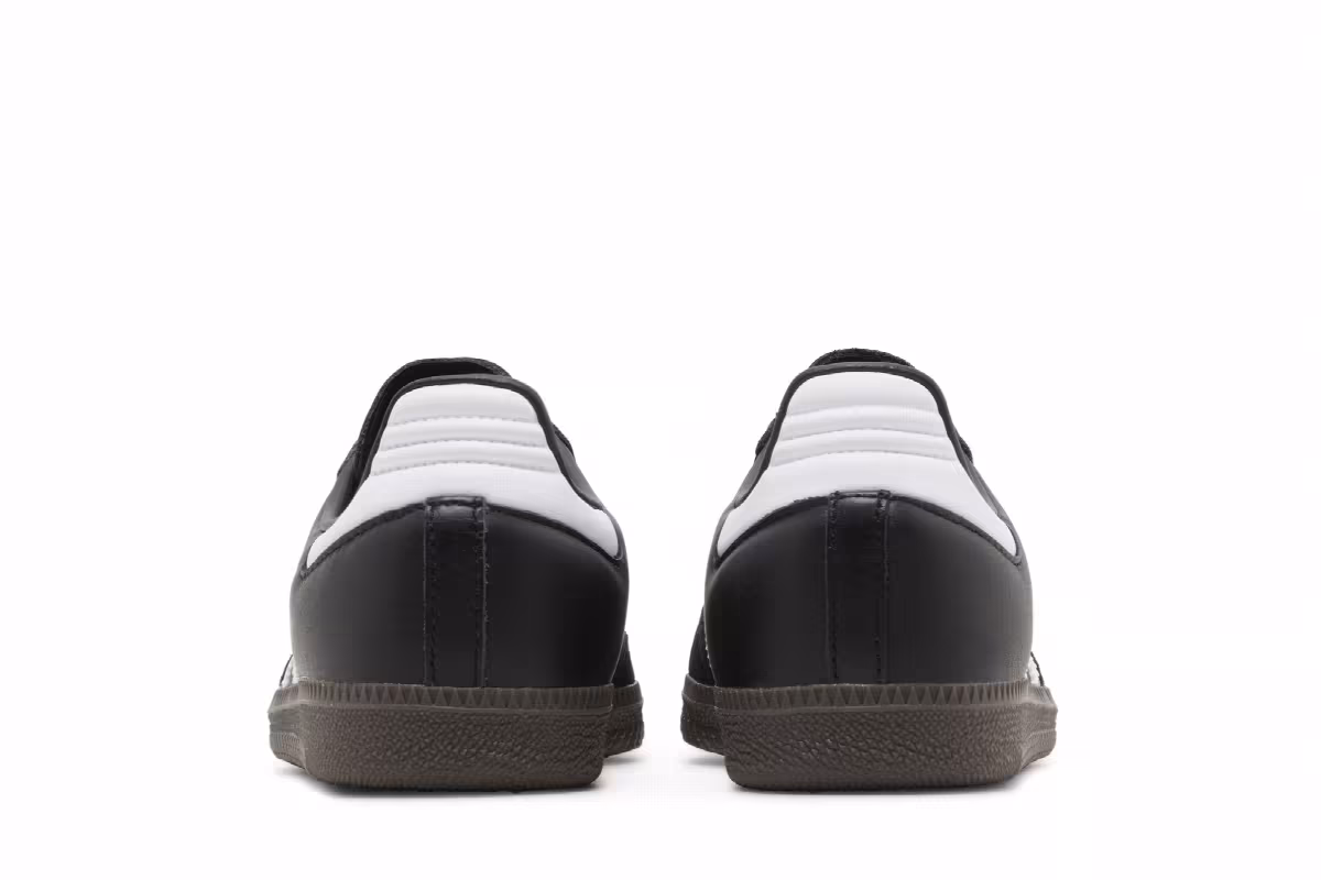 adidas Samba OG J Black White, view 7