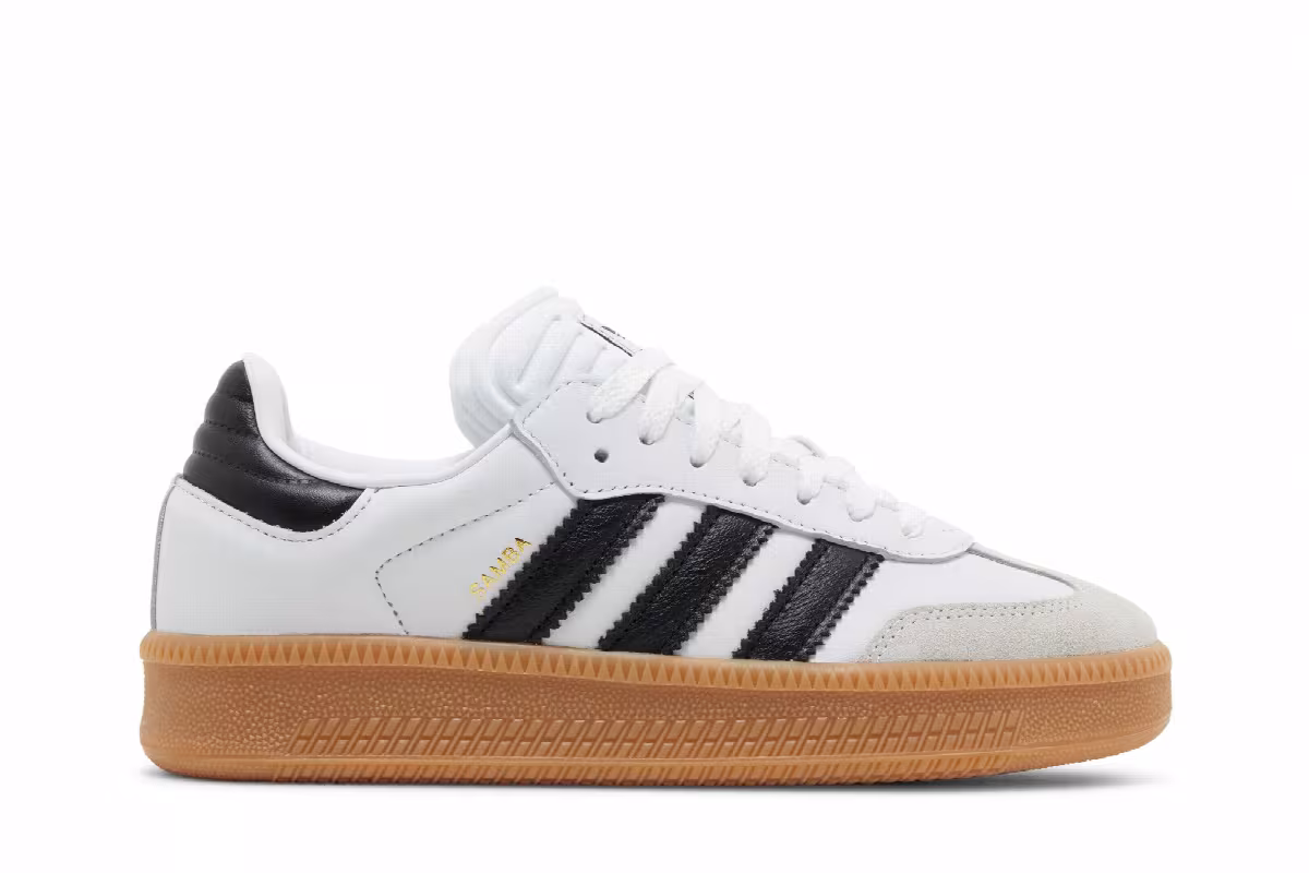 adidas Samba XLG J White Black Gum, view 2