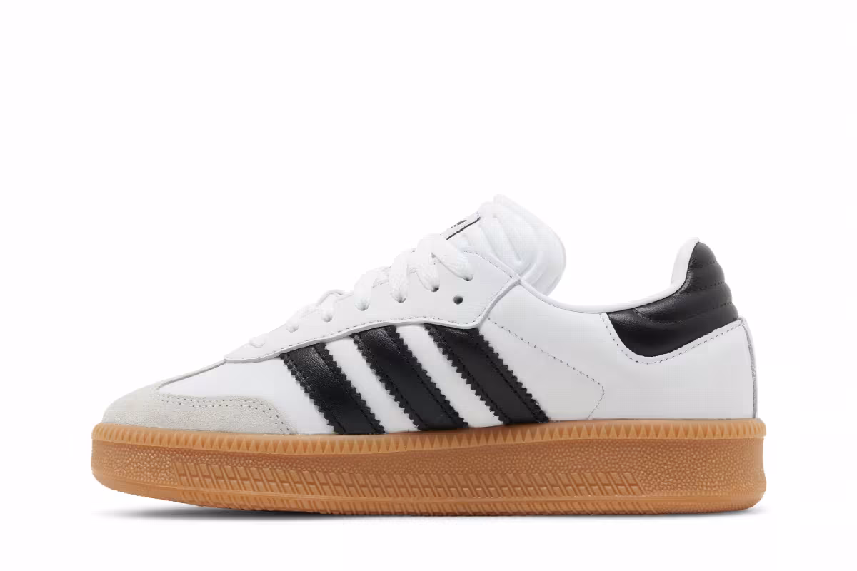 adidas Samba XLG J White Black Gum, view 4